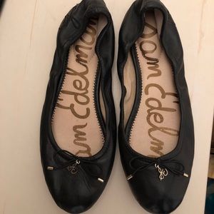 New Sam Edelman ballet flats black